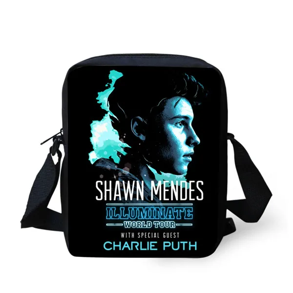 CDZHL512E Thikin Mendes Shawn сумки на плечо Детская сумка-мессенджер сумка через плечо для телефона для девочек телефонные сумки для покупок школьные сумки - Цвет: CDZHL512E