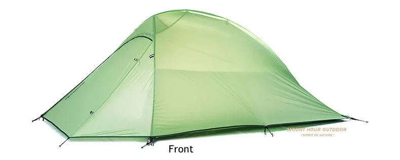 1.2 КГ Naturehike Палатка 20D Силиконовые Ткани Сверхлегких 2 Человек Двойной слоев Алюминиевой Катанки Палатка 4 Сезон С 2 Человек мат Туристические палатки Палатки туристические