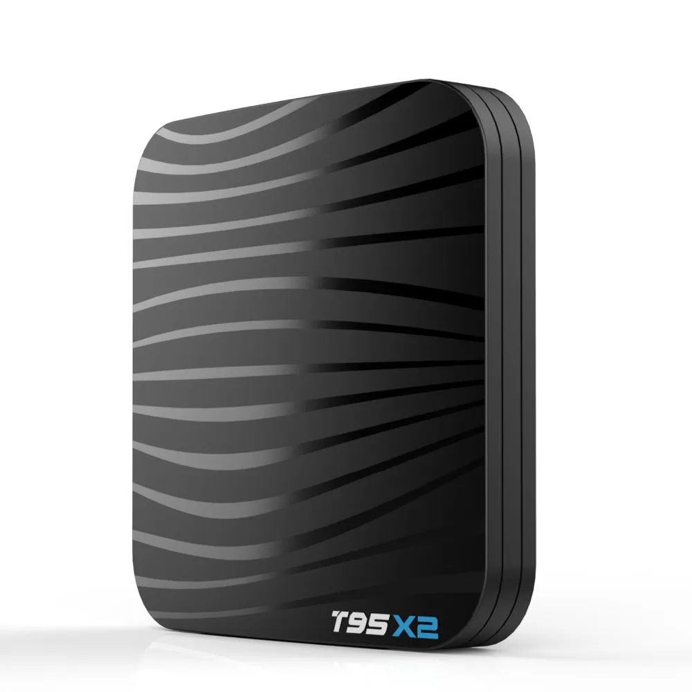 Smart Android tv BOX T95X2 2 ГБ 4 32 64 Гб Amlogic S905X2 четырехъядерный H.265 4K WiFi медиаплеер