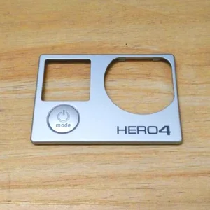 Передняя панель Clownfish с кнопкой питания для Gopro Hero 4, передняя панель, лицевая панель, запасная часть для Hero 4