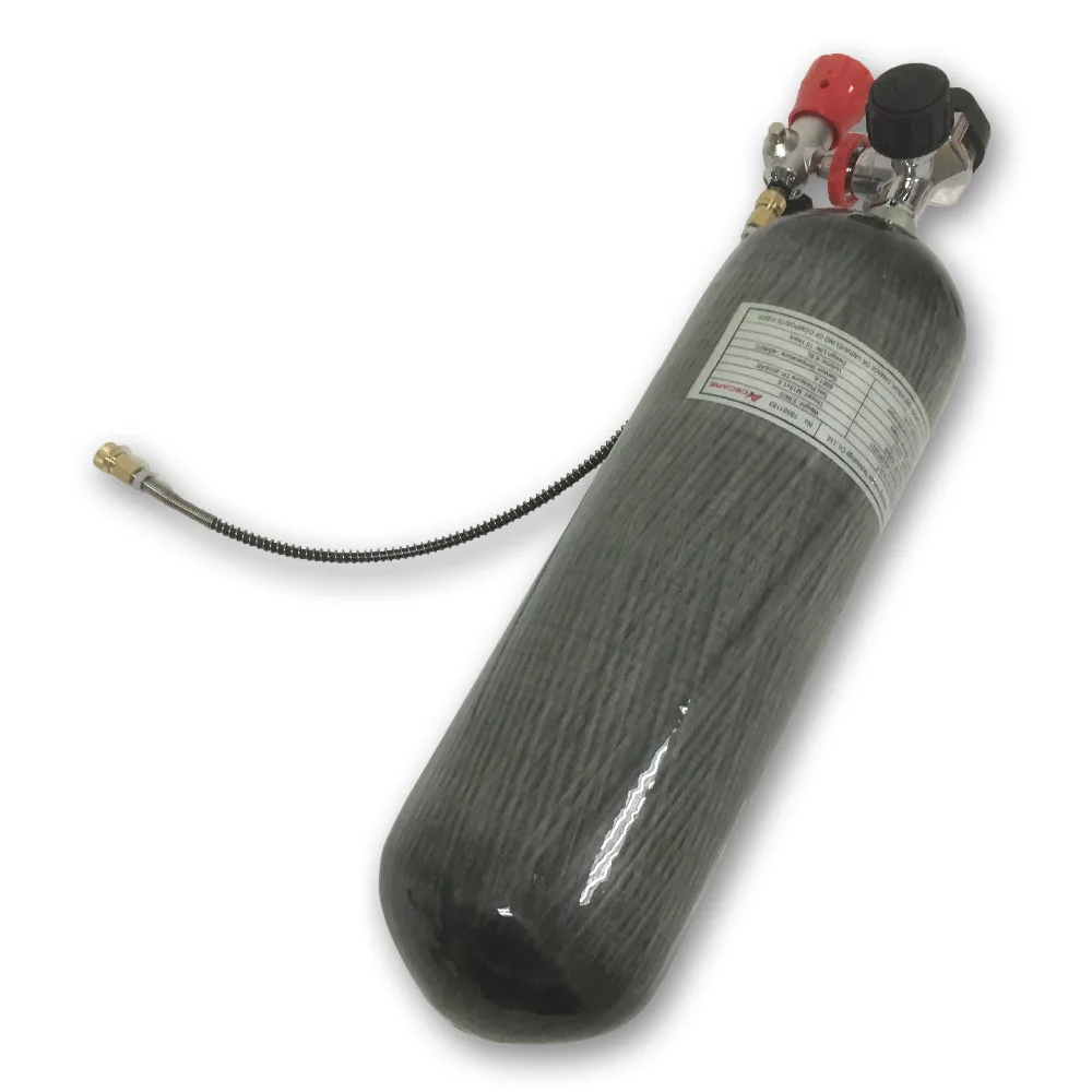 AC168201 Новый 6.8L 4500PSI Пейнтбольный бак для дайвинга с аквалангом цвет цилиндра из
