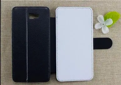 2D сублимационный пустой флип кожаный чехол для samsung S4 S5 S6 S7 S8 S9 plus Note 8 grand с магнитом и держателями карт 5 шт
