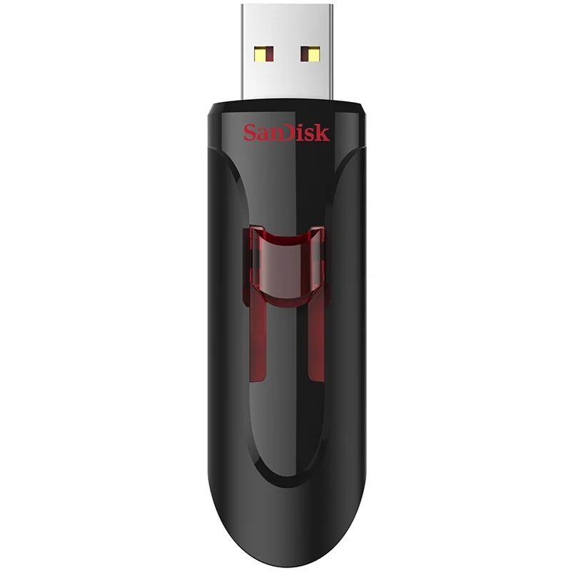 SanDisk Cruzer Glide USB флэш-накопитель 64 Гб 128 ГБ 32 ГБ 256 ГБ миниатюрный USB флеш-накопитель 3,0 до 130 МБ/с./с Флэшка высокоскоростная USB флешка 16G