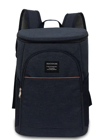 Blue DENUONISS 20L терморюкзак водонепроницаемый утолщенная сумка-холодильник большая изолированная сумка на плечо рюкзак-холодильник для пикника - Цвет: Blue