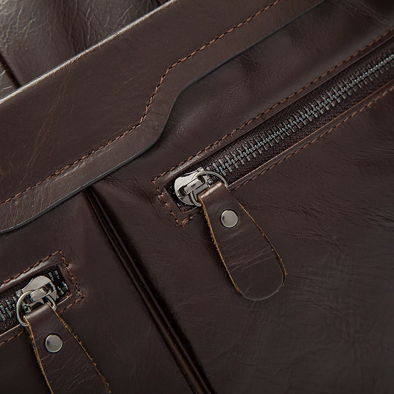 Mva Cowhide Leather Men Briefcase 100% Genuine Shoulder Bag Cheap Price Male Crossbody | Багаж и сумки