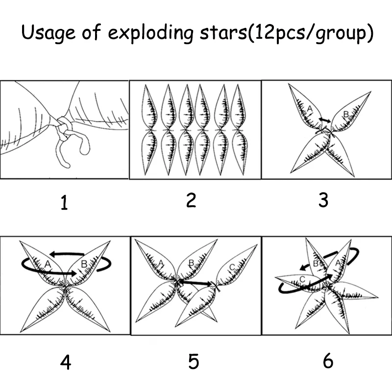 Светильник шт. воздушные шары в виде капель воды | Дом и сад