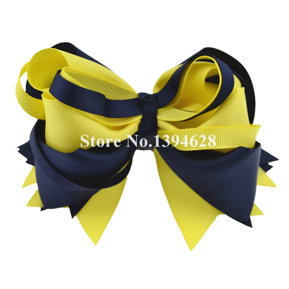 $1 99/1 шт. 5 дюйма лимонная фотосессия женская заколка для волос 6 см Grosgrain лента |