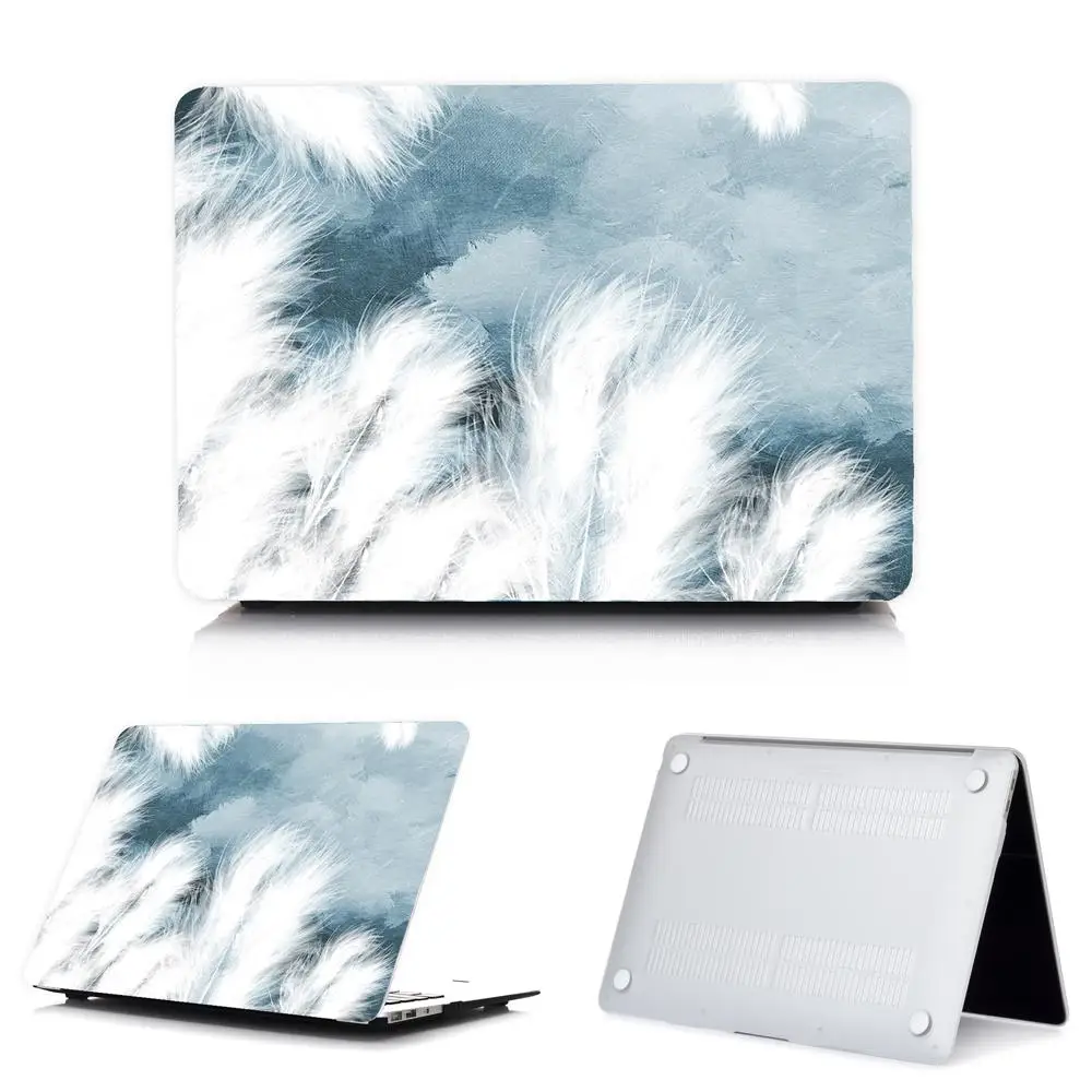 yumao005 Чехол для ноутбука Macbook Air Pro retina 11 12 13,3 15 Pro 13 A1706 A1989 A2159 сенсорная панель для MacBook Touch ID Air 13 A1932 оболочка - Цвет: yumao005