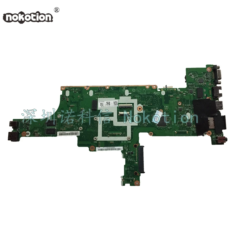 NOKOTION FRU 04X3973 VILT0 NM-A051 для lenovo thinkpad T440S материнская плата ноутбука SR1EA i7-4600U GeForce GT 730M |