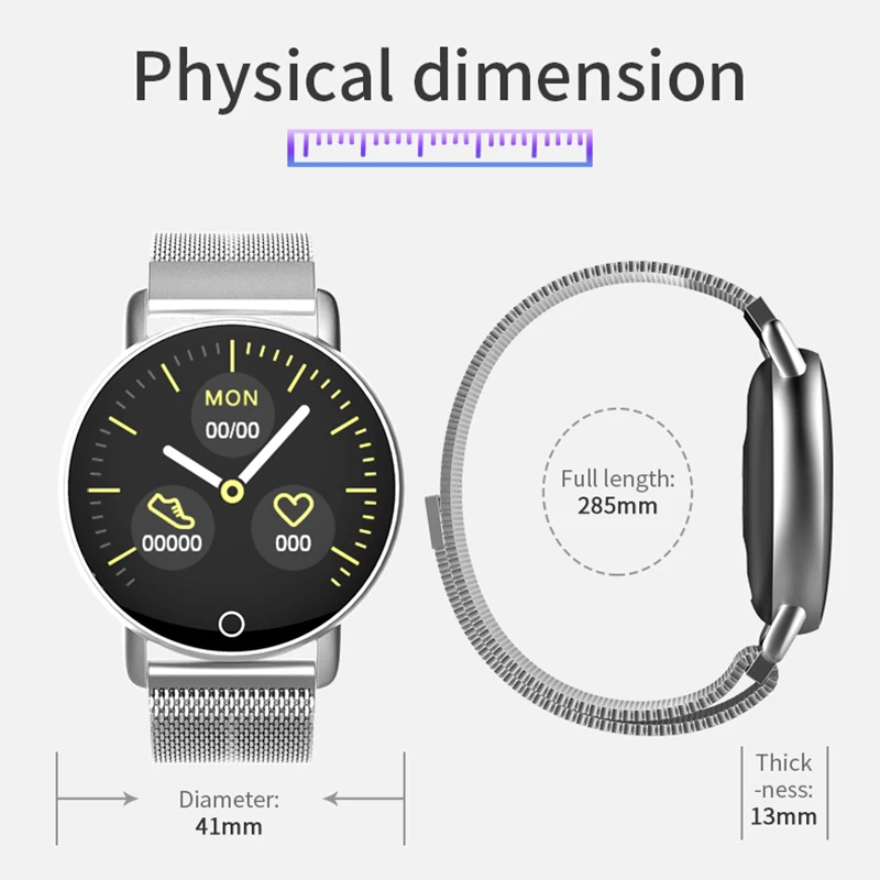North Edge женские и мужские умные часы IP67 водонепроницаемые спортивные для Iphone Smartwatch