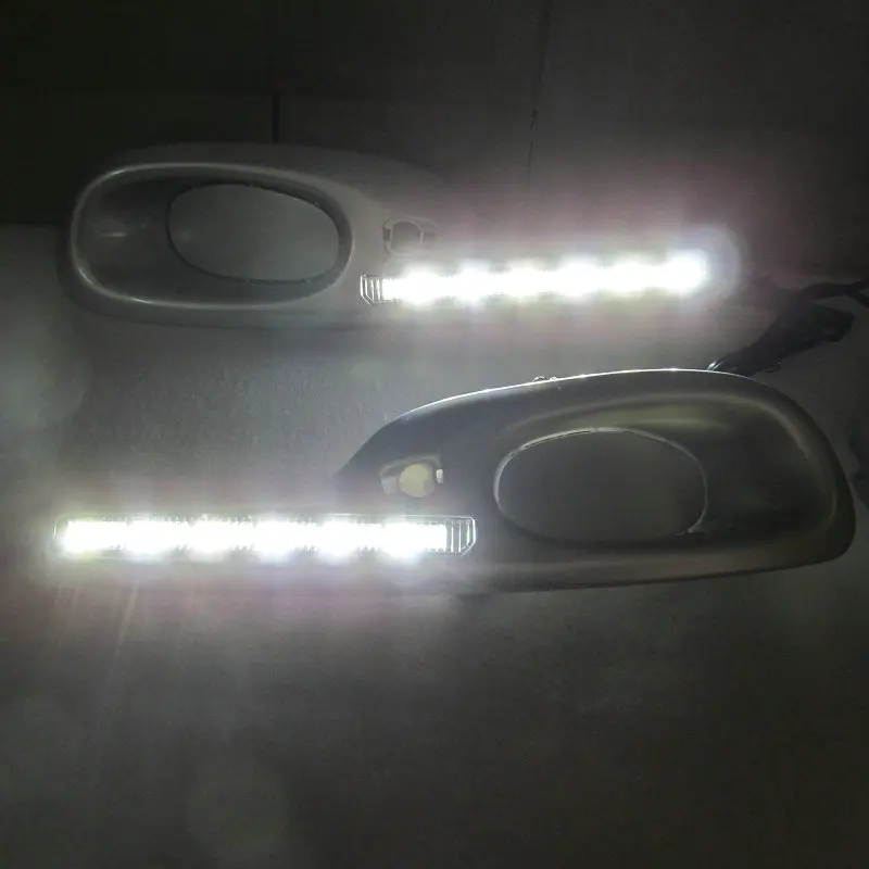 Дневные ходовые огни для стайлинга автомобиля 2 шт./компл. светодиодные дневные