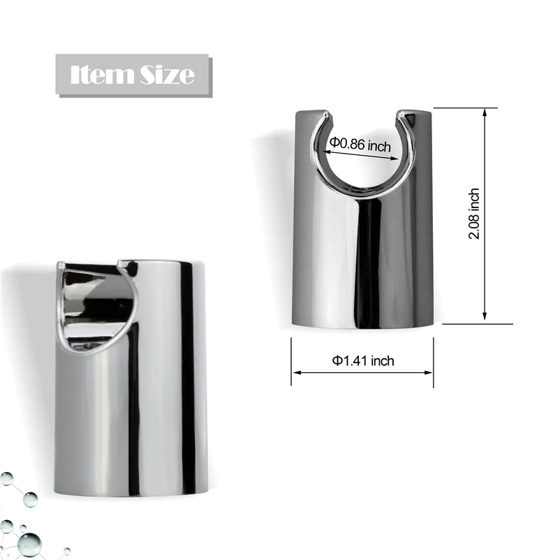 Ручная экономия воды Хромированная душевая лейка ABS насадка для ручного душа под