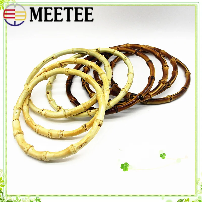 Meetee 2 шт. ID13cm высококлассная сумка металлическая застежка ручка Чистая Рамка Ручки Застежки DIY ручные ремесла Сумка фурнитура Аксессуары F1-61