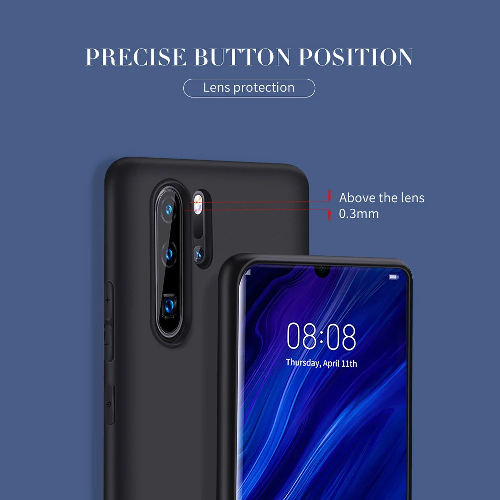 KISSCASE Soft TPU Case For Huawei P Smart 2019 P20 P30 P10 Lite Pro Matte Back Cover Funda Mate 20 lite Capa |