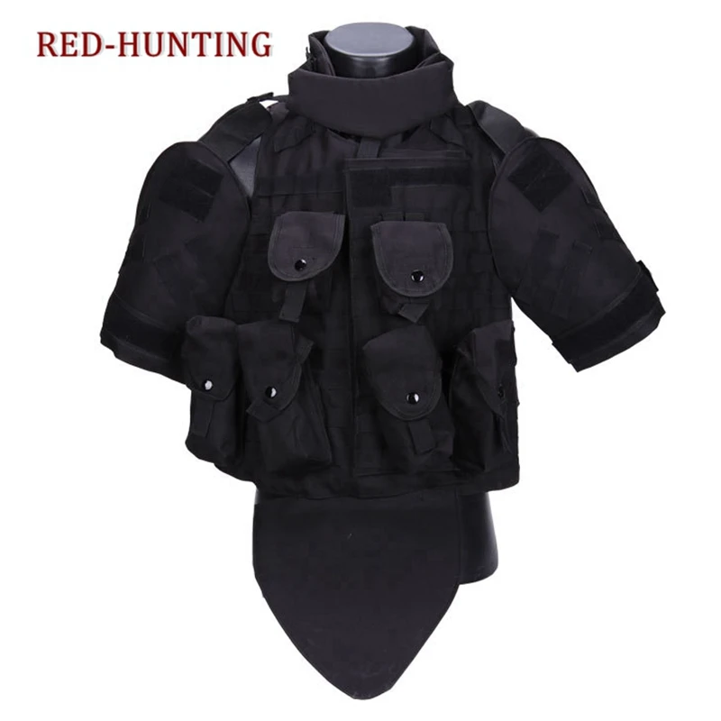 OTV Combat Training Vest Camouflage Body Armor With Pouch/Pad USMC Airsoft Military Molle Assault Plate Carrier