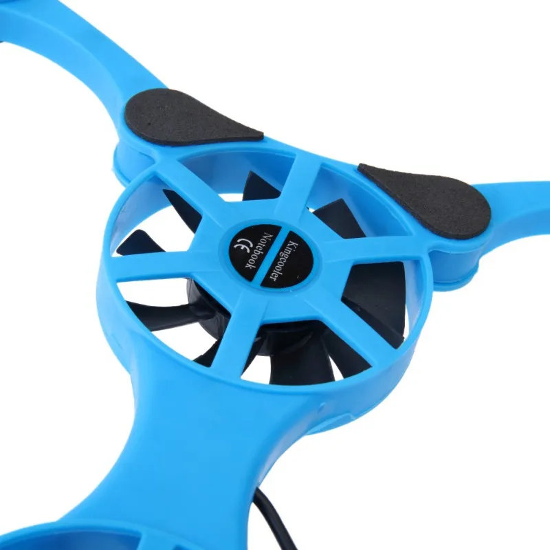 Складная охлаждающая подставка для ноутбука с USB мини двумя вентиляторами 7 15