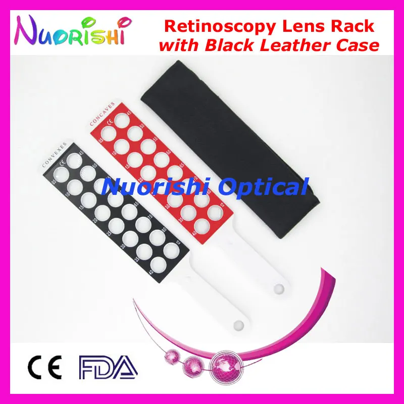 Настольная стойка для объектива фотометрии с белой ручкой упакованная в черный