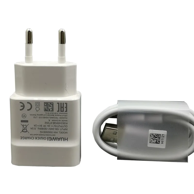 

Huawei 9V2A EU charger QC 2.0 Quick Fast Charge Adapter USB Type-c For nova3 3i 4 honor 9 8x p7 p8 p9 p10 p20 lite mate 7 8 9