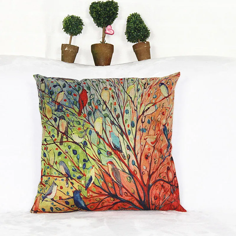 Чехол для подушки коллекция editioncreate масляной цветной узор хлопок постельное