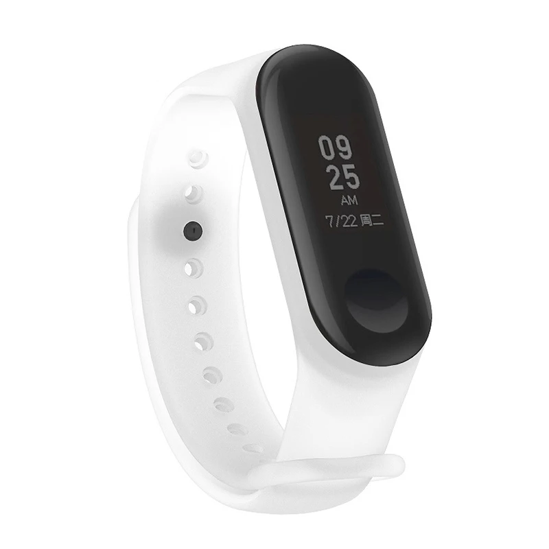 Светящийся прозрачный силиконовый ремешок для часов Xiaomi Mi Band 3 4 смарт-браслета |