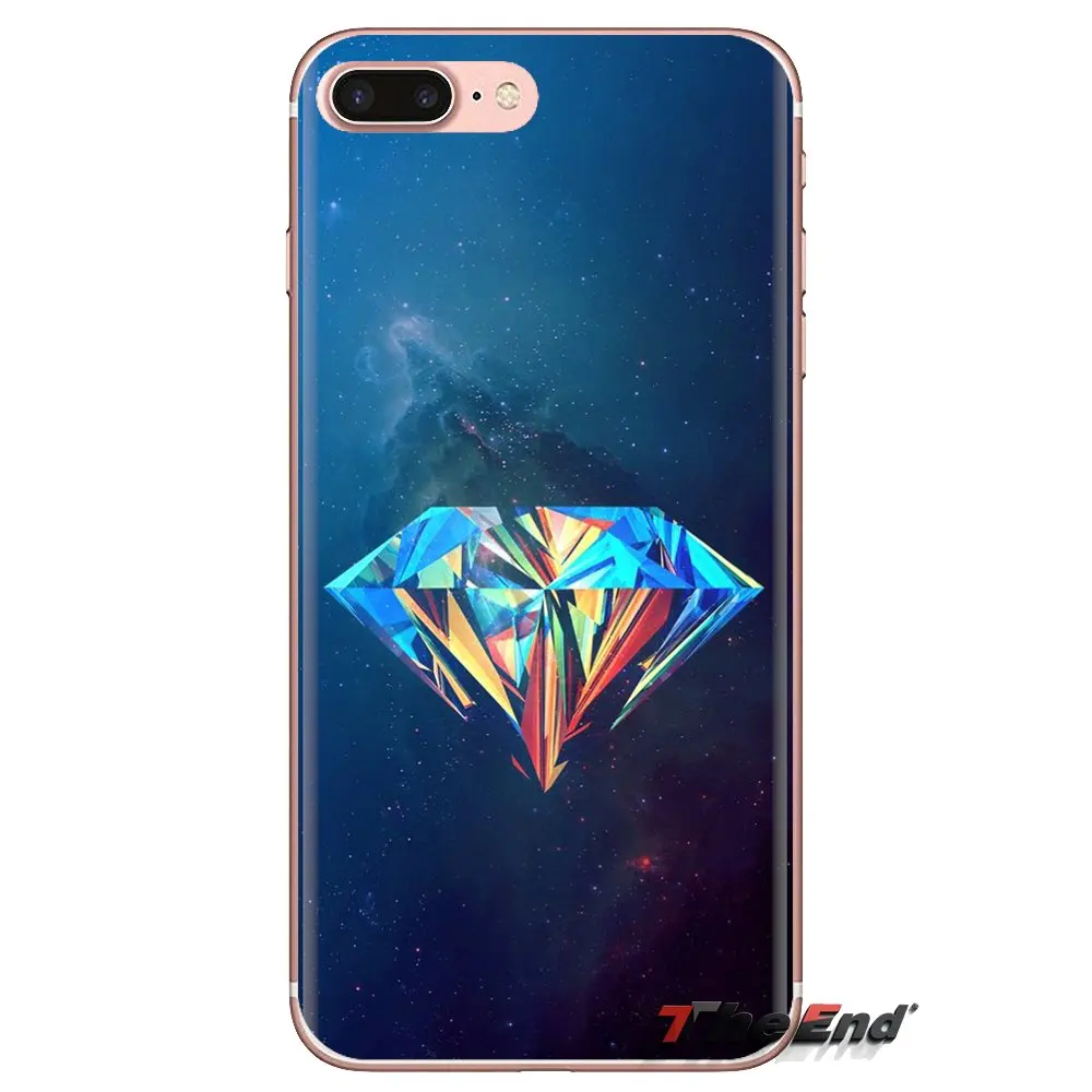 Форма Туманность алмаза поставка ко прозрачный ТПУ Корпус для Samsung Galaxy J1 J2 J3 J4 J5 J6