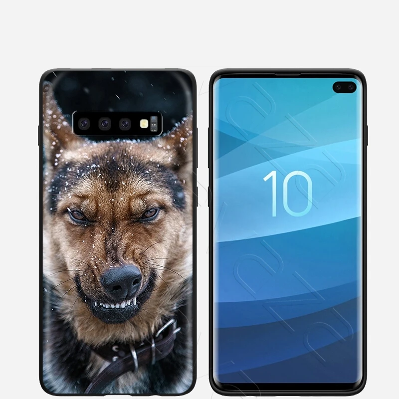 Lavaza немецкой овчарки чехол для Samsung Галактики S6 S7 край J6 S8 S9 S10 плюс A3 A5 A6 A7 A8 A9 Note 8 9 |