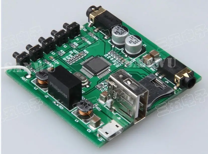 Bluetooth приемник беспроводной аудио USB DAC tf карта декодирующий плеер 3 5 мм AUX для