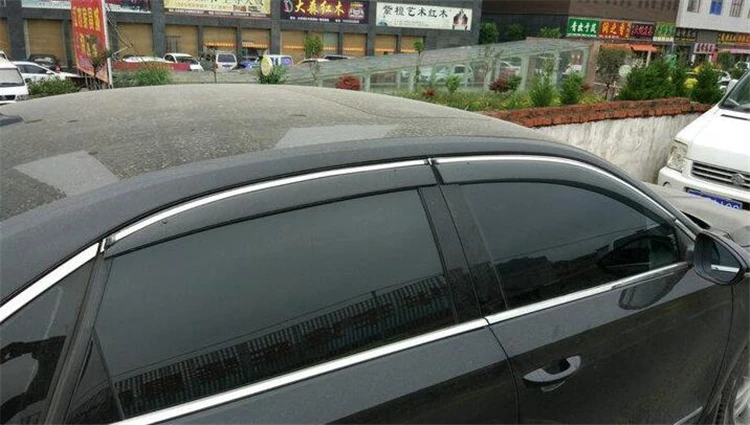 Пластиковый козырек для окна Passat вентиляционные оттенки защита от солнца и дождя