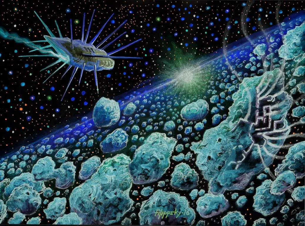 Три миры чтобы завоевать 1964. Sci-Fi научная фантастика Ретро ВИНТАЖНЫЙ ПЛАКАТ из