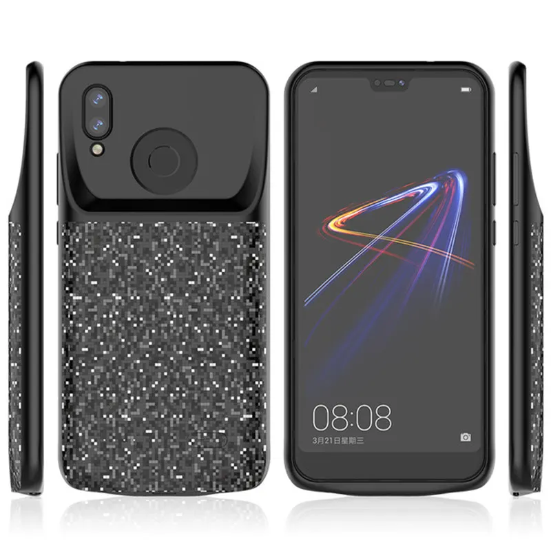 SPCASE 4700 мАч Портативный Батарея Зарядное устройство чехол для Huawei p20 Lite Мощность