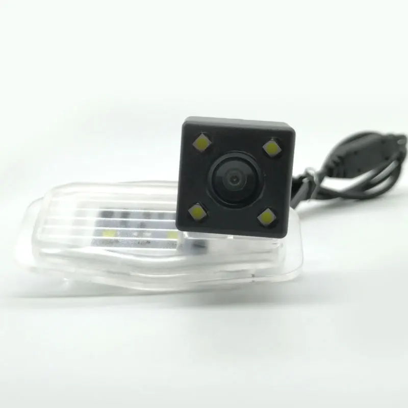 SIPAIDE 4 LED Night back up camera RearView Camera Wide Angle Universal for Honda 16 Ling sent wide-angle rear night vision came |