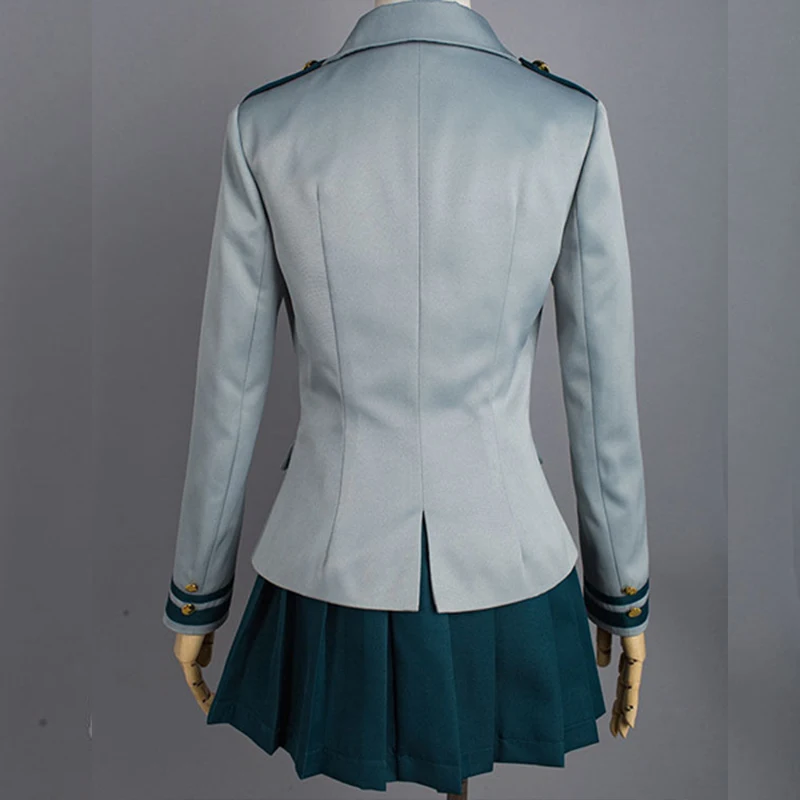 Anime Boku No Hero Academia Costume School Uniform Suit Cosplay OCHACO URARAKA My Costumes Halloween Party |