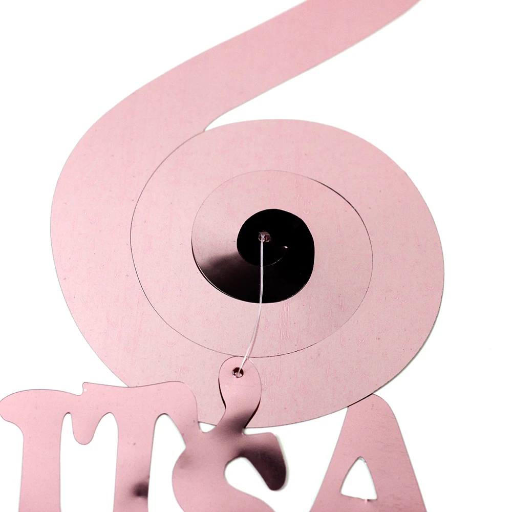 Это девушка Висячие вихревые украшения металлические фольги детские для душа |