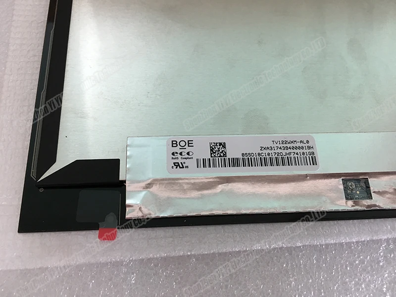 12 2 дюймовый ЖК дисплей для Lenovo YOGA A12 TV122WXM AL0 матрица панель кодирующий