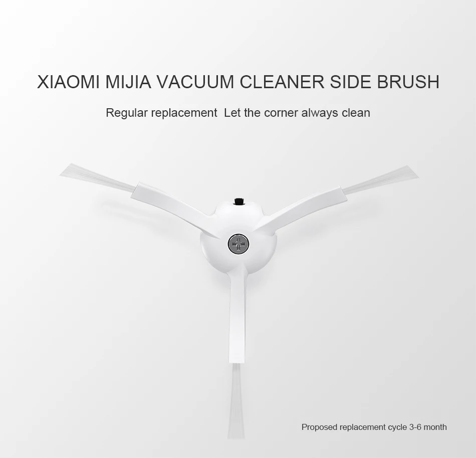 Робот-пылесос Xiaomi Roborock S50 S51, 2 запасные части, боковые щетки, роликовая щетка, кучи, фильтр, тряпка для уборки пыли, коробка