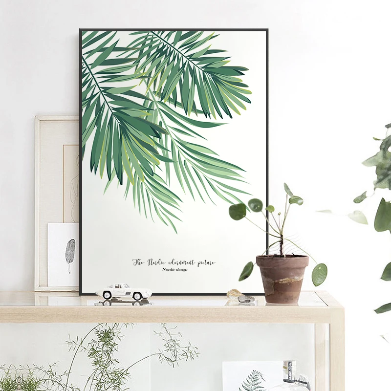 Элегантная поэтическая Скандинавская летняя крутая ветровая выдувная картина