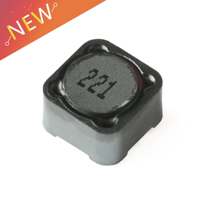 10 шт экранированная Катушка Индуктивности SMD индуктор питания CDRH127R 220uH