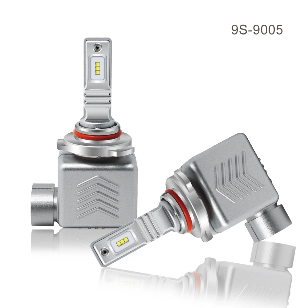 Автомобильные светодиодные фары EURS H4 H7 ZES Chip H11 9005 H1 9006 12000LM 9S автомобильные