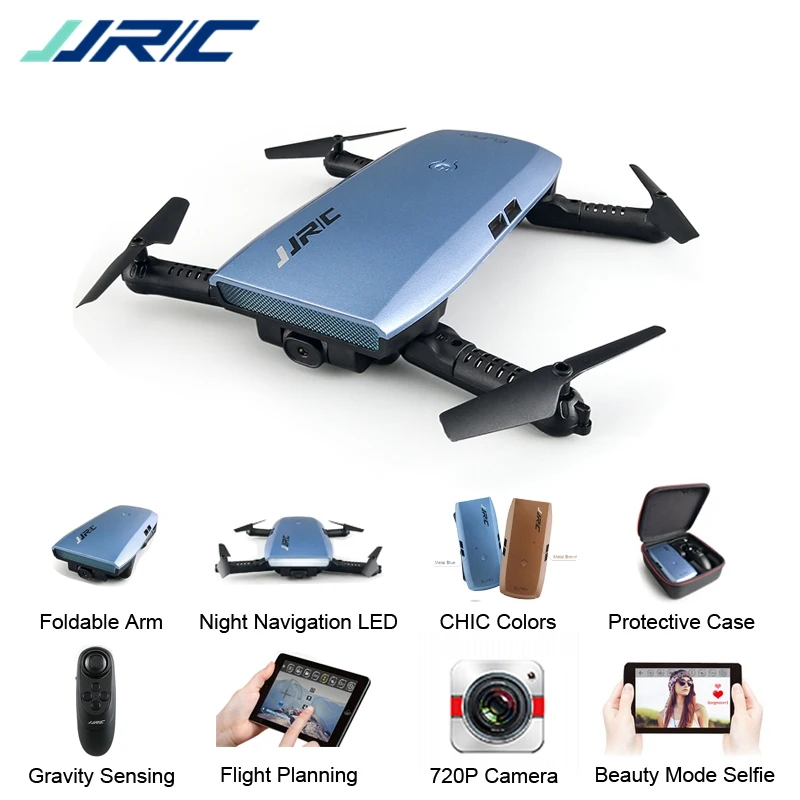 Новейший Квадрокоптер JJRC H47 ELFIE Plus с HD камерой Модернизированный складной