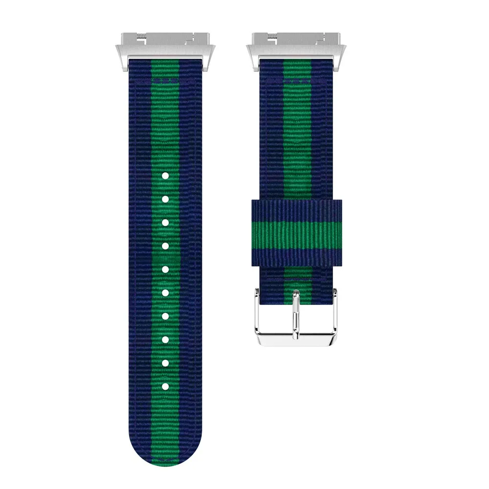 Спортивные нейлоновые ремни для Fitbit Ionic Смарт часы браслет Сменные аксессуары с