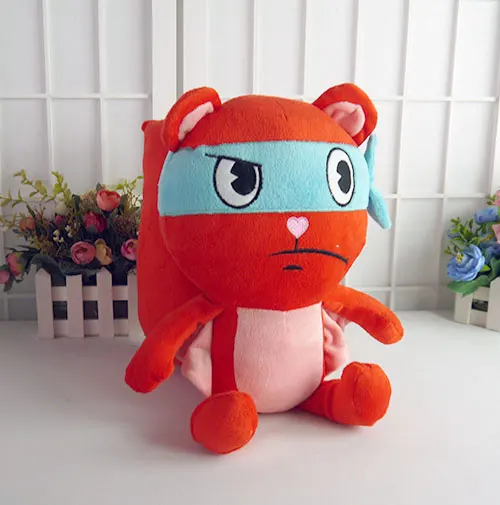 Happy Tree Friends HTF Великолепная/Великолепная 15 дюймов аниме плюшевая мультяшная