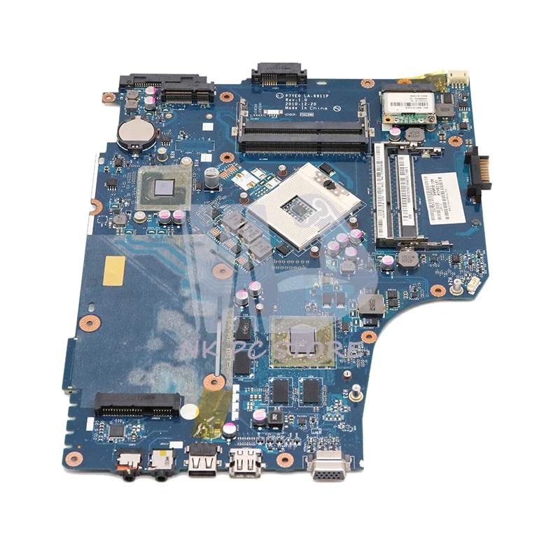 NOKOTION для acer ASPIRE 7750G материнская плата ноутбука HM65 DDR3 P7YE0 LA-6911P MBRNA02001 MBRB102002 HD6800M графика