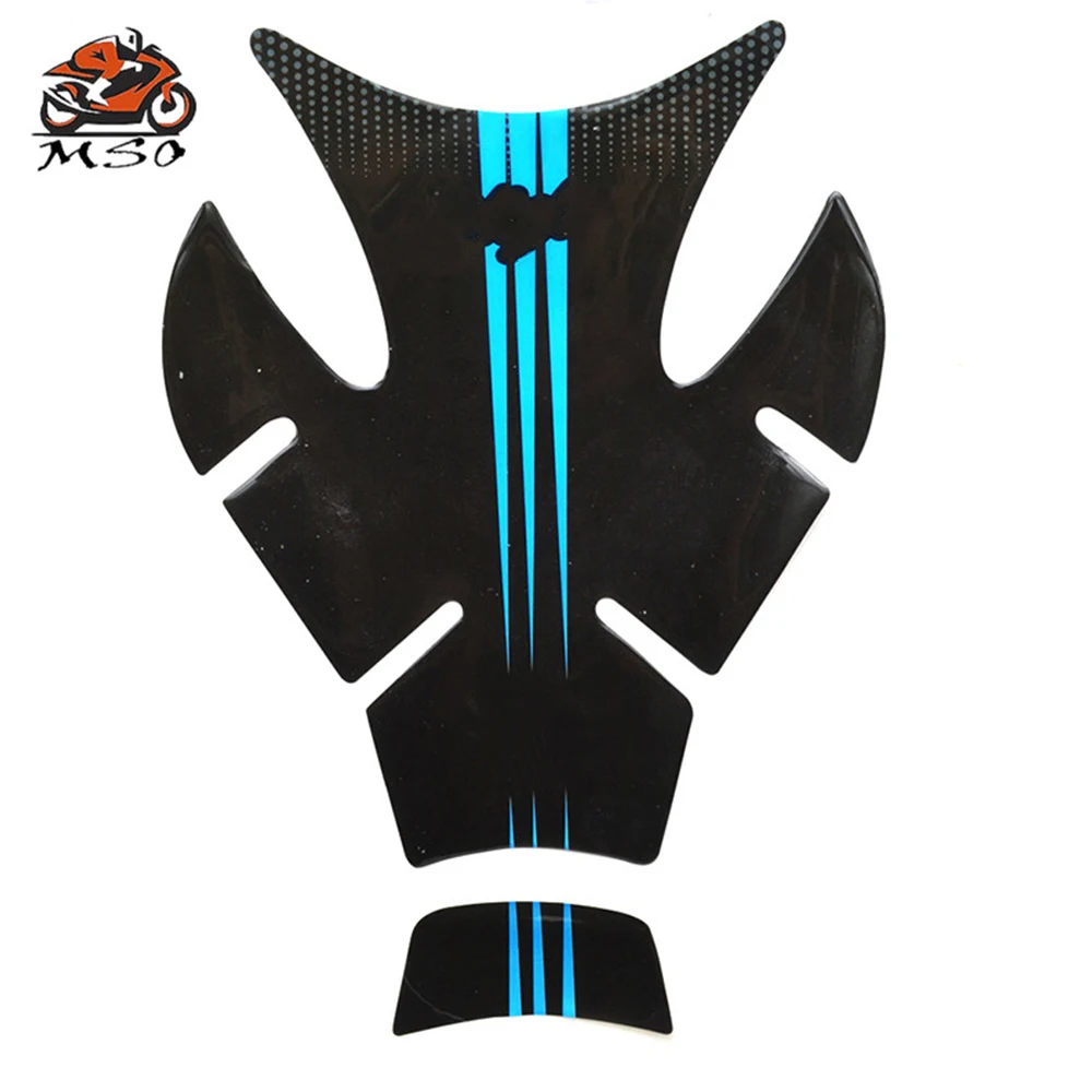 Наклейка на мотоцикл Pad защита бака Танк стикеры s 3D Fishbone стиль для kawasaki NINJA 1000 NINJA250