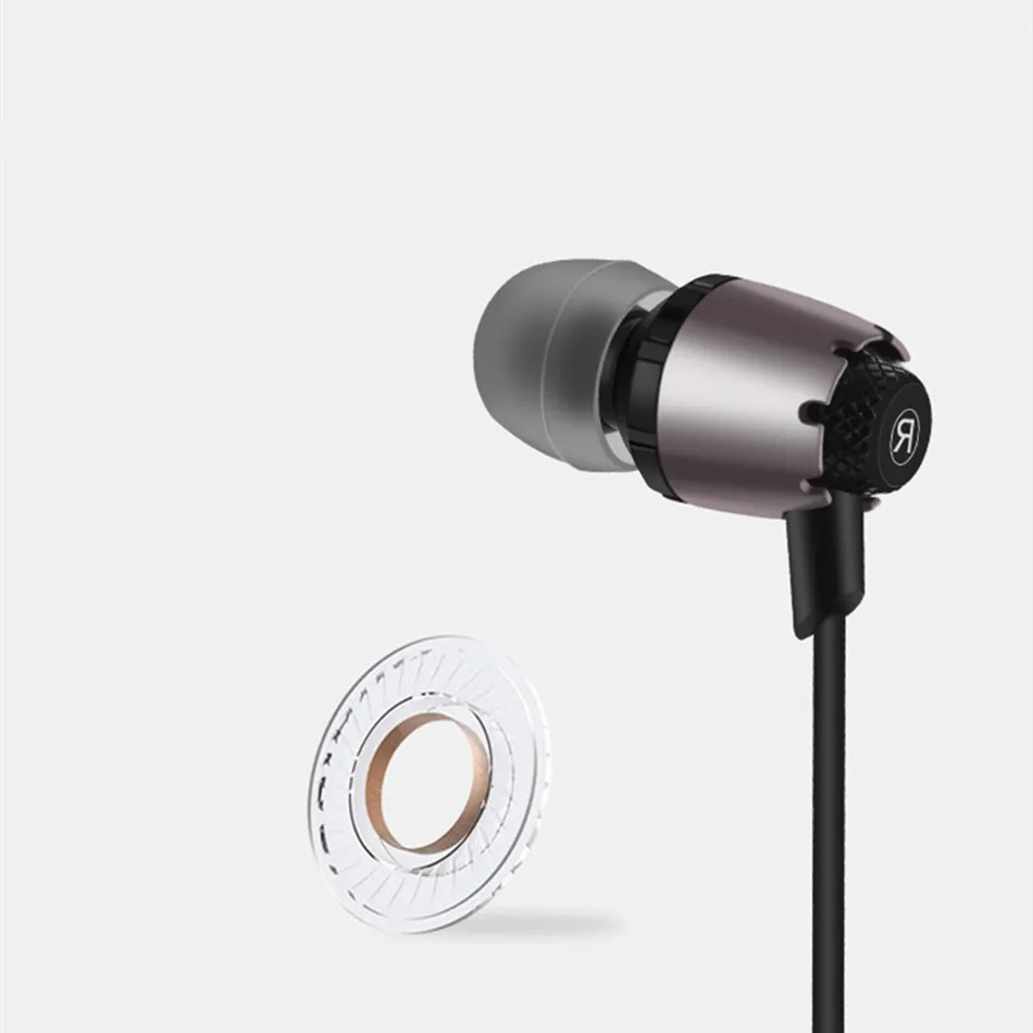 Abingo S600i вкладыши бас гарнитура с микрофоном стерео Hifi наушники 3,5 мм разъем проводные наушники регулятор громкости для Xiaomi/samsung