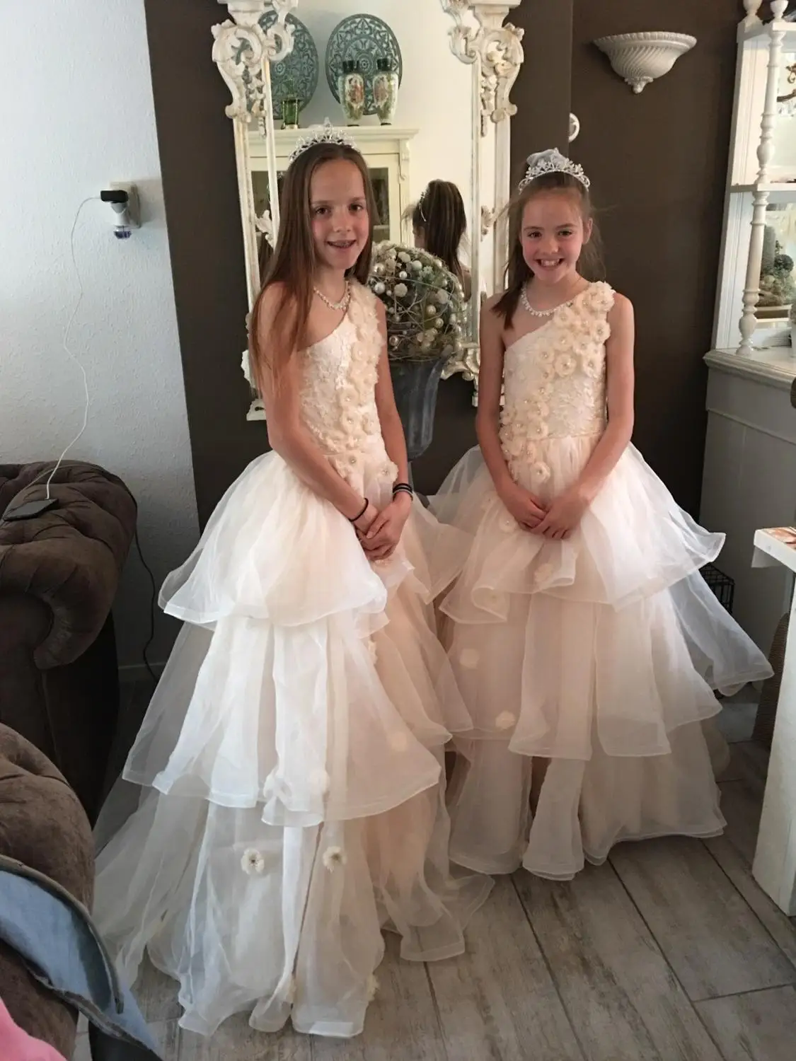 Платья с цветочным узором для девочек на свадебную вечеринку Платье принцессы