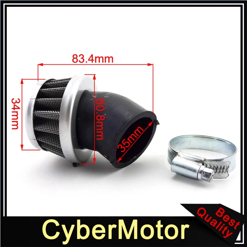 PZ16 Carb 16 мм карбюратор воздушный фильтр клирнер для 50cc 70cc 90cc 110cc двигатель ATV Quad Dirt