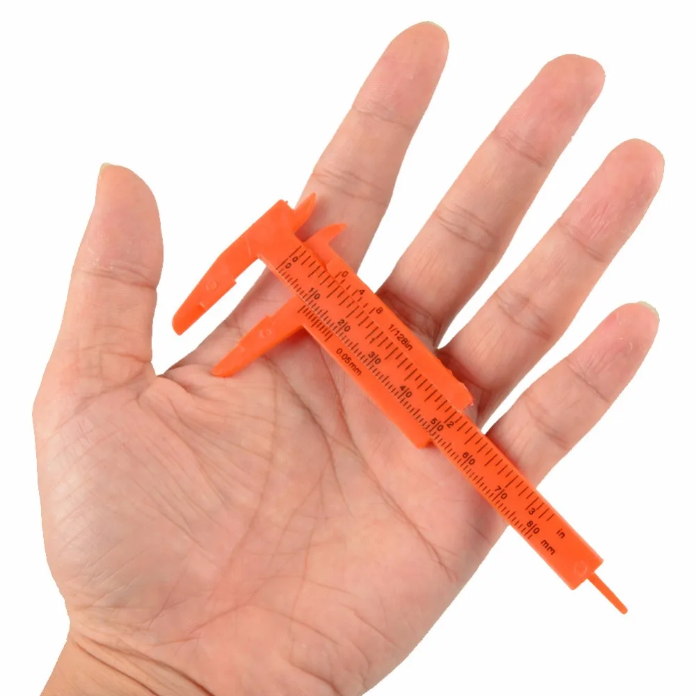 Standard 80mm Mini Plastic Precision Vernier Digital Caliper Gauge Micrometer Ruler Accurate Measurement Diagnostic Hand Tools|vernier