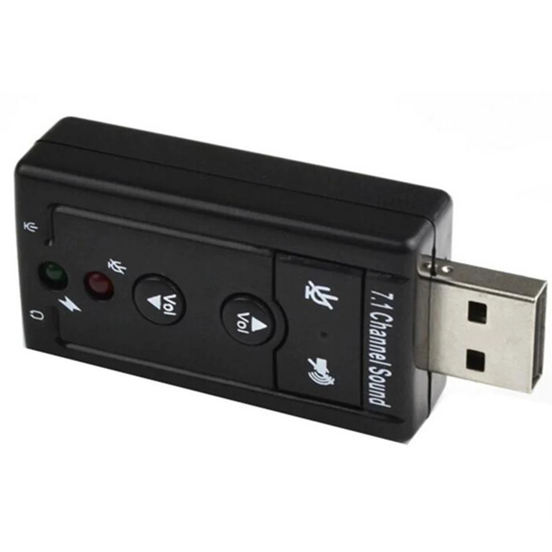 Внешняя звуковая карта NOYOKERE USB аудио адаптер Виртуальный 7 1 ch 2 0 микрофон динамик