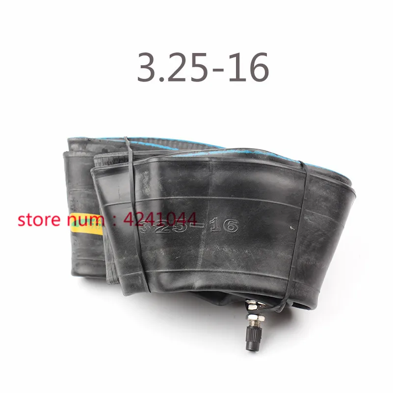Inner tube 3.25-16 with Straight Valve Stem for 140-250cc Dirt Trail Pit Bike and Electric Tricycle E-bike Scooter Motorcycle