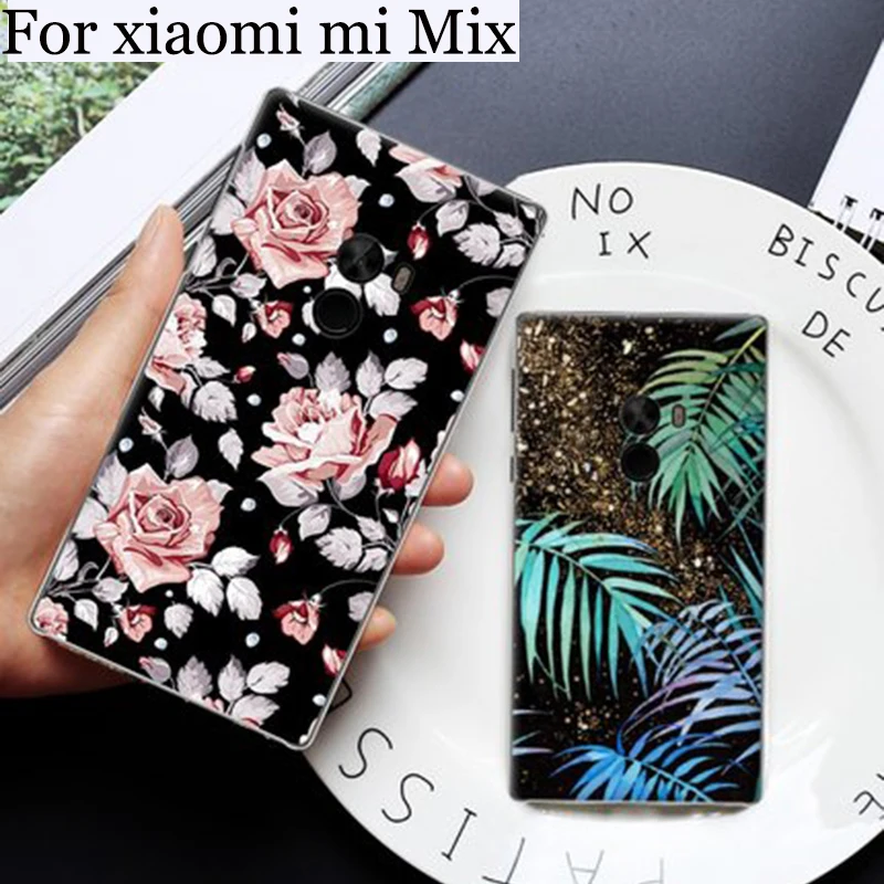Cute cartoon For xiaomi mi Mix case shell miMix cover Soft back xiao cases phone 6.4&quot | Мобильные телефоны и